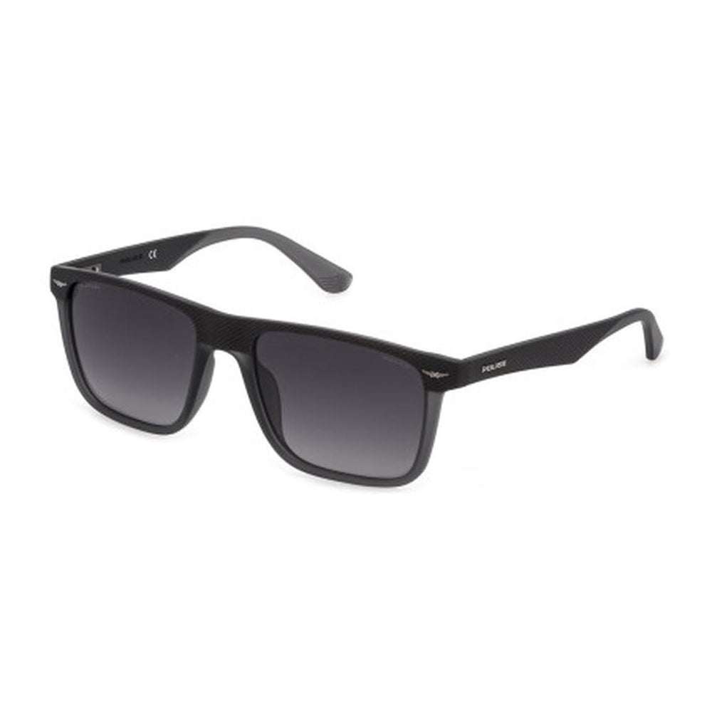 Police SPLE02 Polarized 968P Men's Sunglasses Grey Size 57