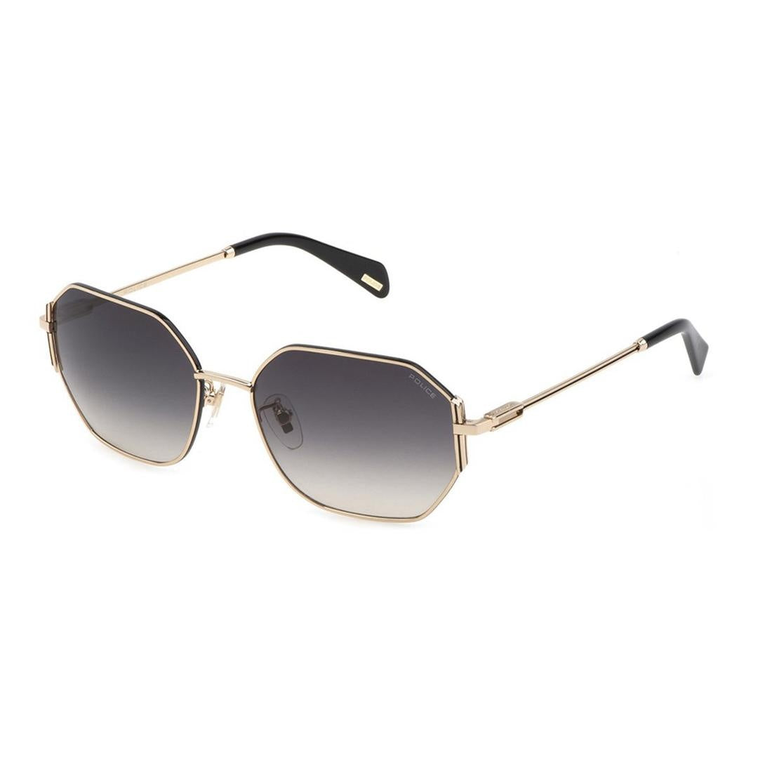 Police SPLF35 0301 Men's Sunglasses Gold Size 55