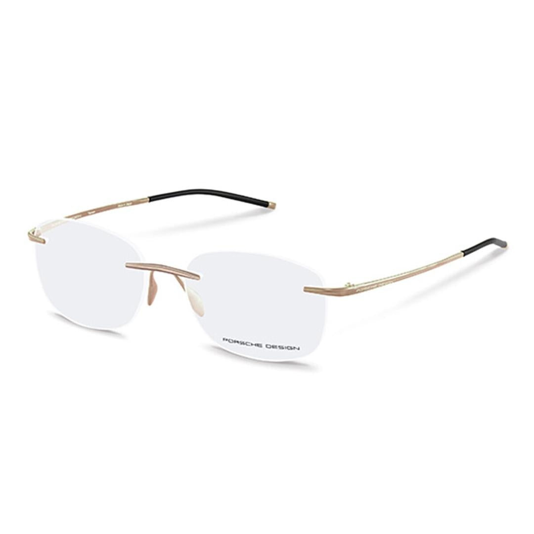 Porsche Design P8362 B0S2 Men's Glasses Gold Size 56 - Free Lenses - HSA/FSA Insurance - Blue Light Block Available
