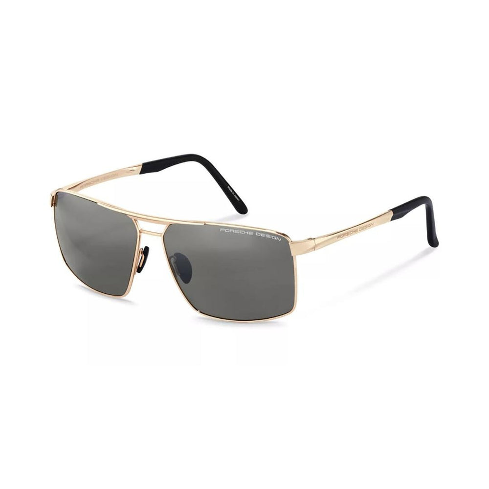 Porsche Design P8918 Polarized C Men's Sunglasses Gold Size 65