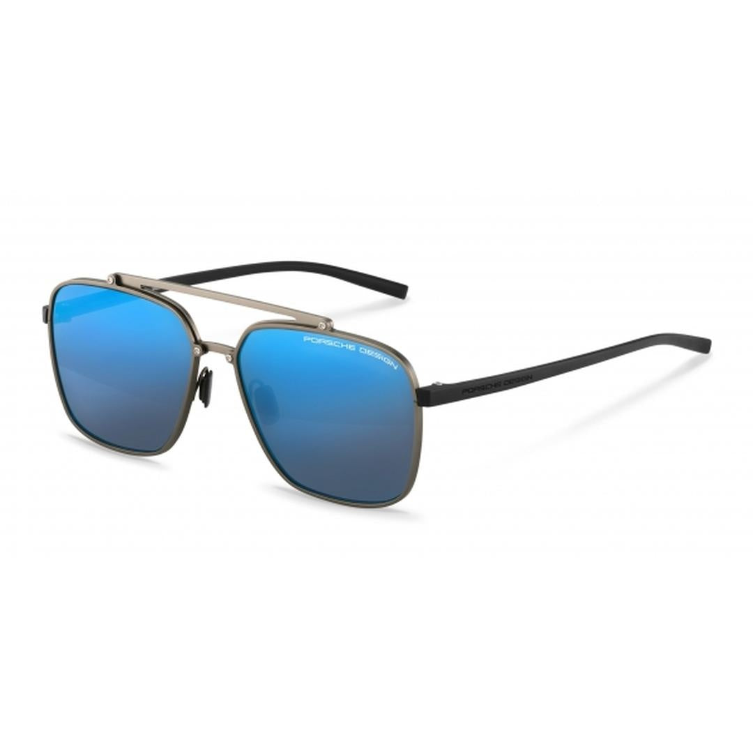 Porsche Design, Sunglasses, Male, Blue, Size: 59 MM Stylish Sunglasses P8937 for Sunny Days
