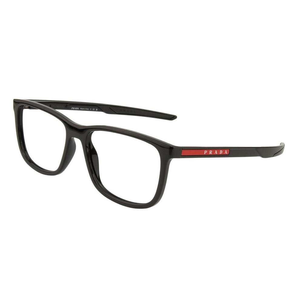 Prada Linea Rossa PS 07OV 1AB1O1, Including Lenses, SQUARE Glasses, MALE