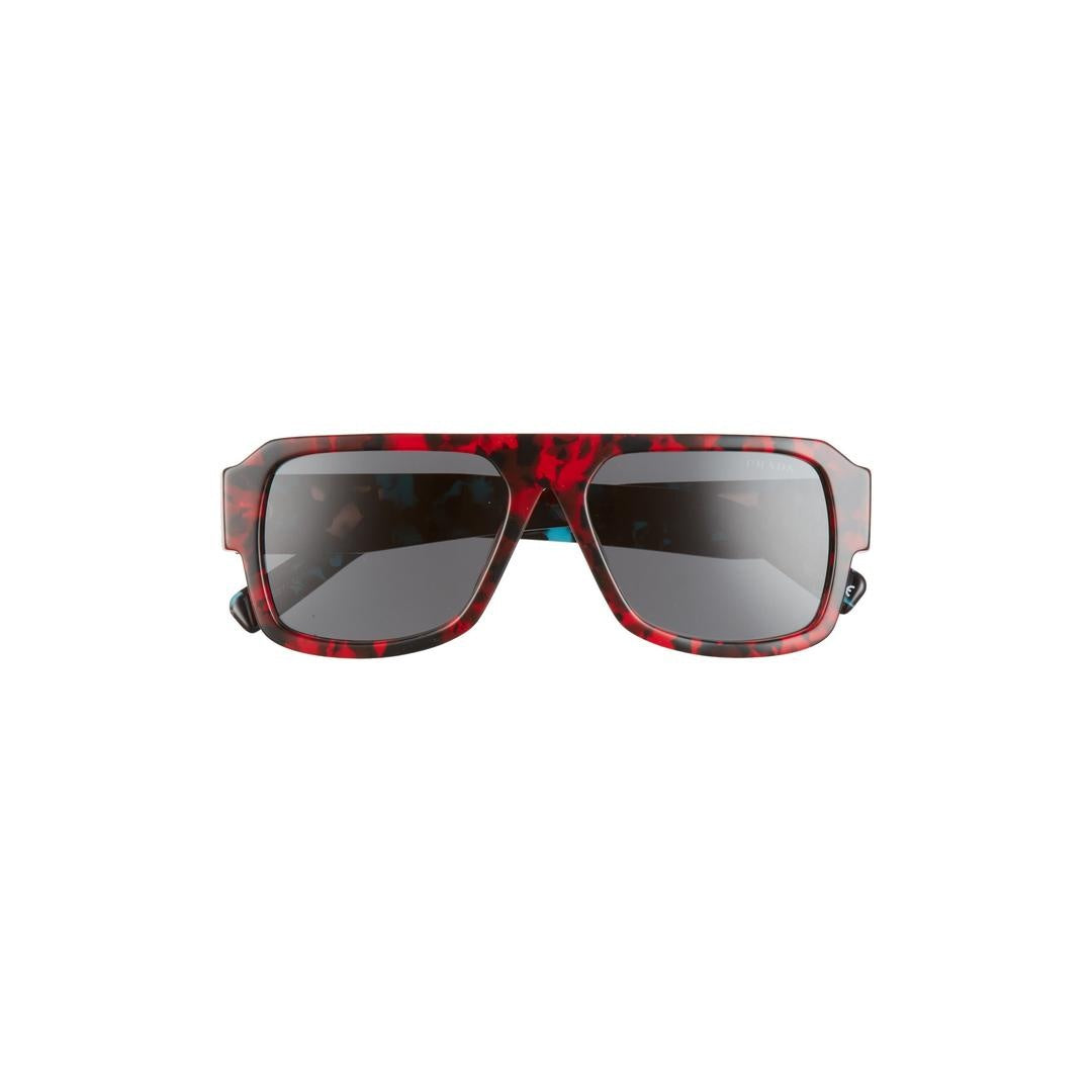 Prada, Sunglasses, Male, Red, 56 MM, Authentic Stylish Glasses with Top-notch Service