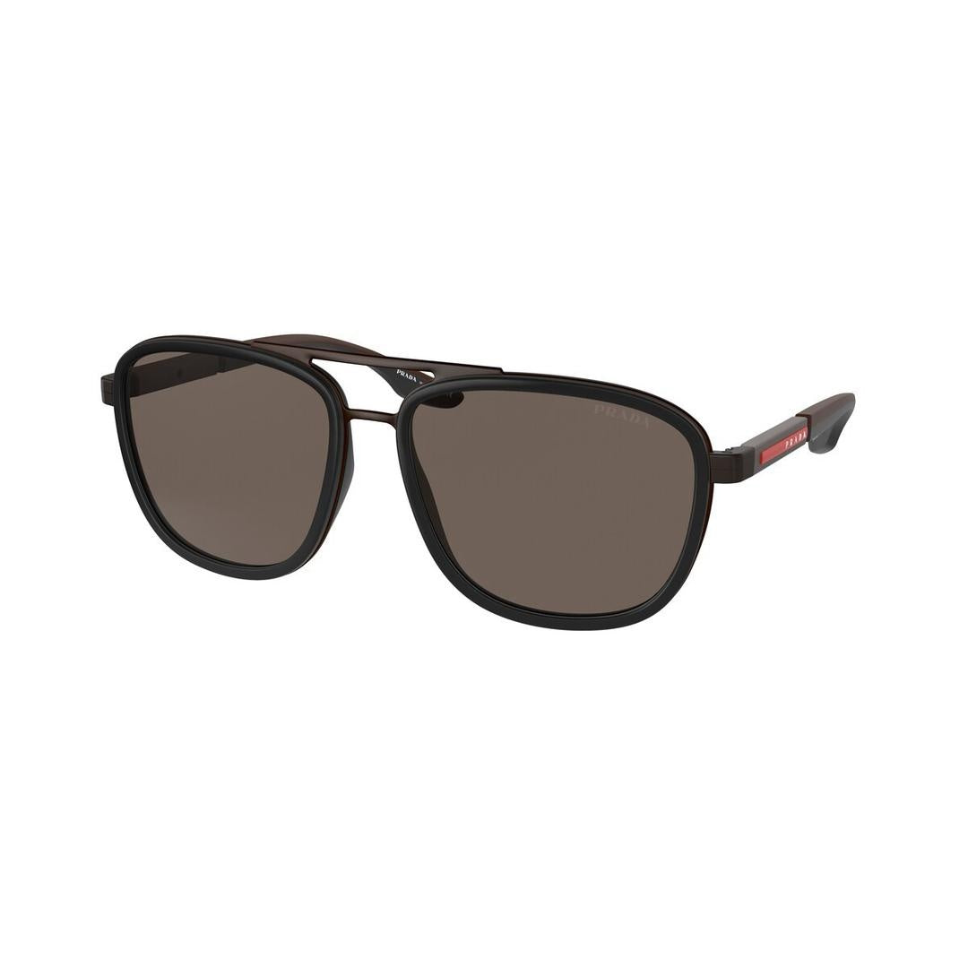 Prada Linea Rossa PS 50XS - Preto/Marrom - 03P06H/60 -