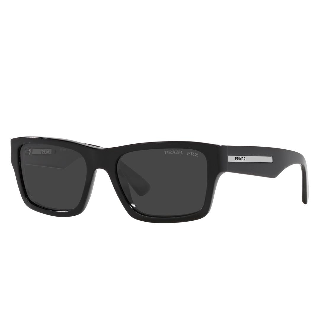 Prada, Sunglasses, Male, Black, Size: 56 MM Sunglasses