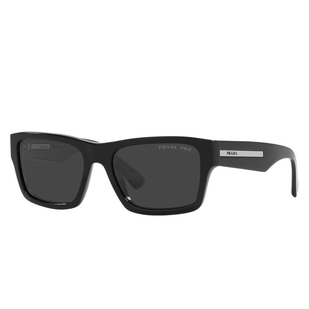 Prada, Sunglasses, Male, Black, Size: 56 MM Sunglasses