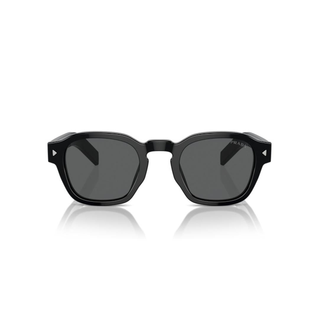 Prada A16S Sunglasses 16K731 - Black - Dark Grey Men Oval