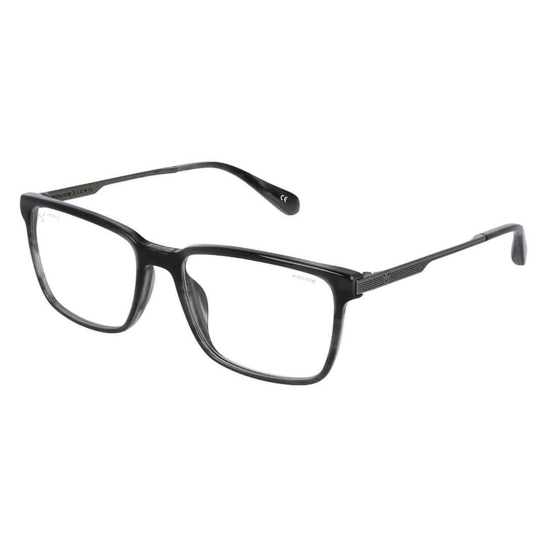 Police SPLA30N 06X7 Men's Glasses Grey Size 54 - Free Lenses - HSA/FSA Insurance - Blue Light Block Available