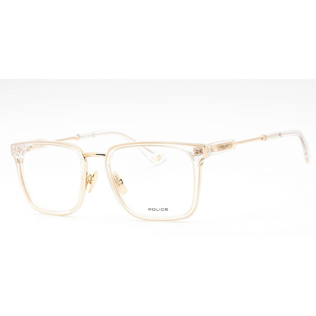 Police VPLF09M 300Y Men's Glasses Gold Size 53 - Free Lenses - HSA/FSA Insurance - Blue Light Block Available