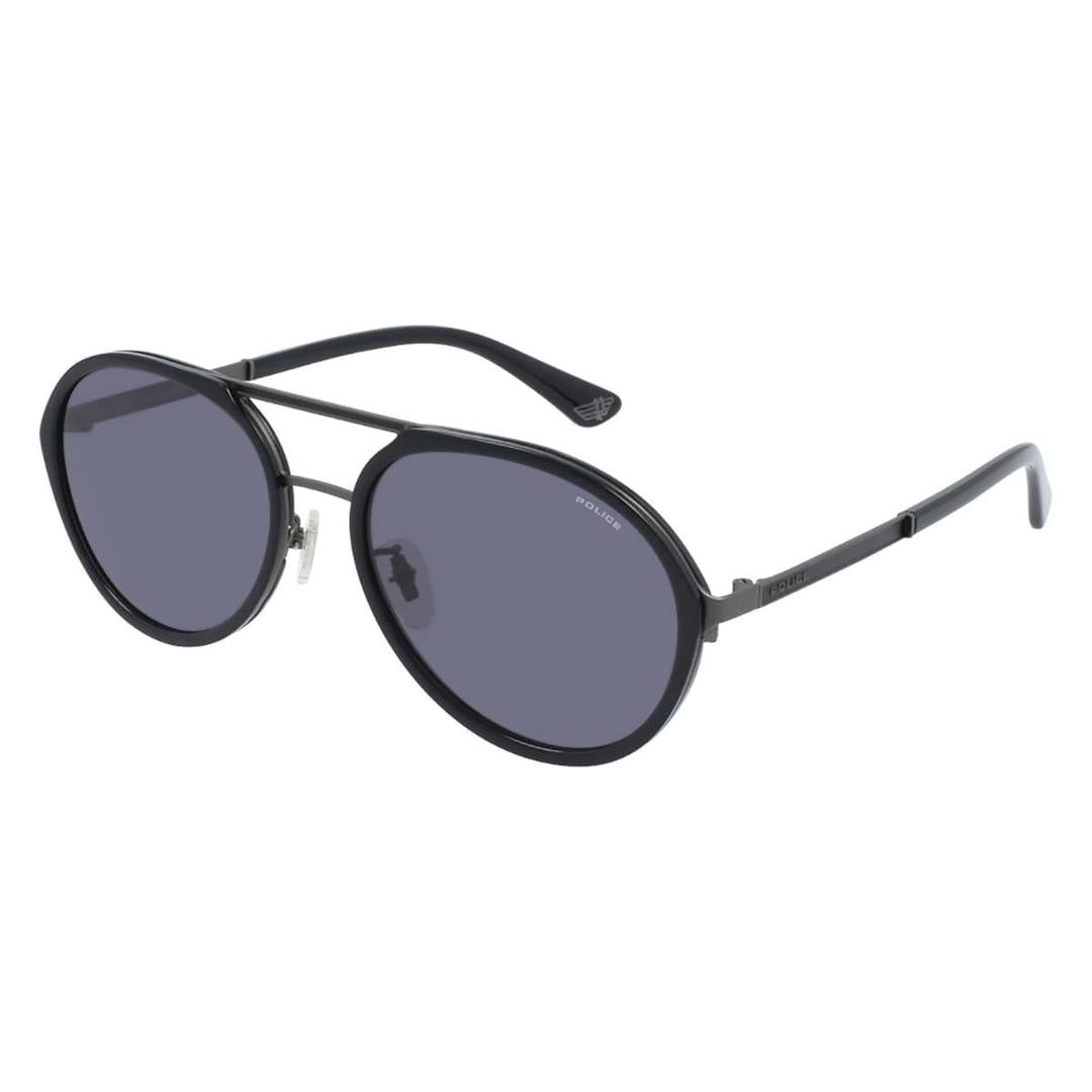 Police Men Aviator Matte Gunmetal Grey Sunglasses