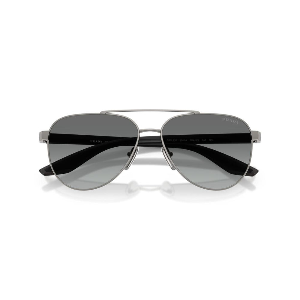 Prada Linea Rossa A52S Sunglasses 5AV3M1 - Grey - Grey Gradient Men Pilot