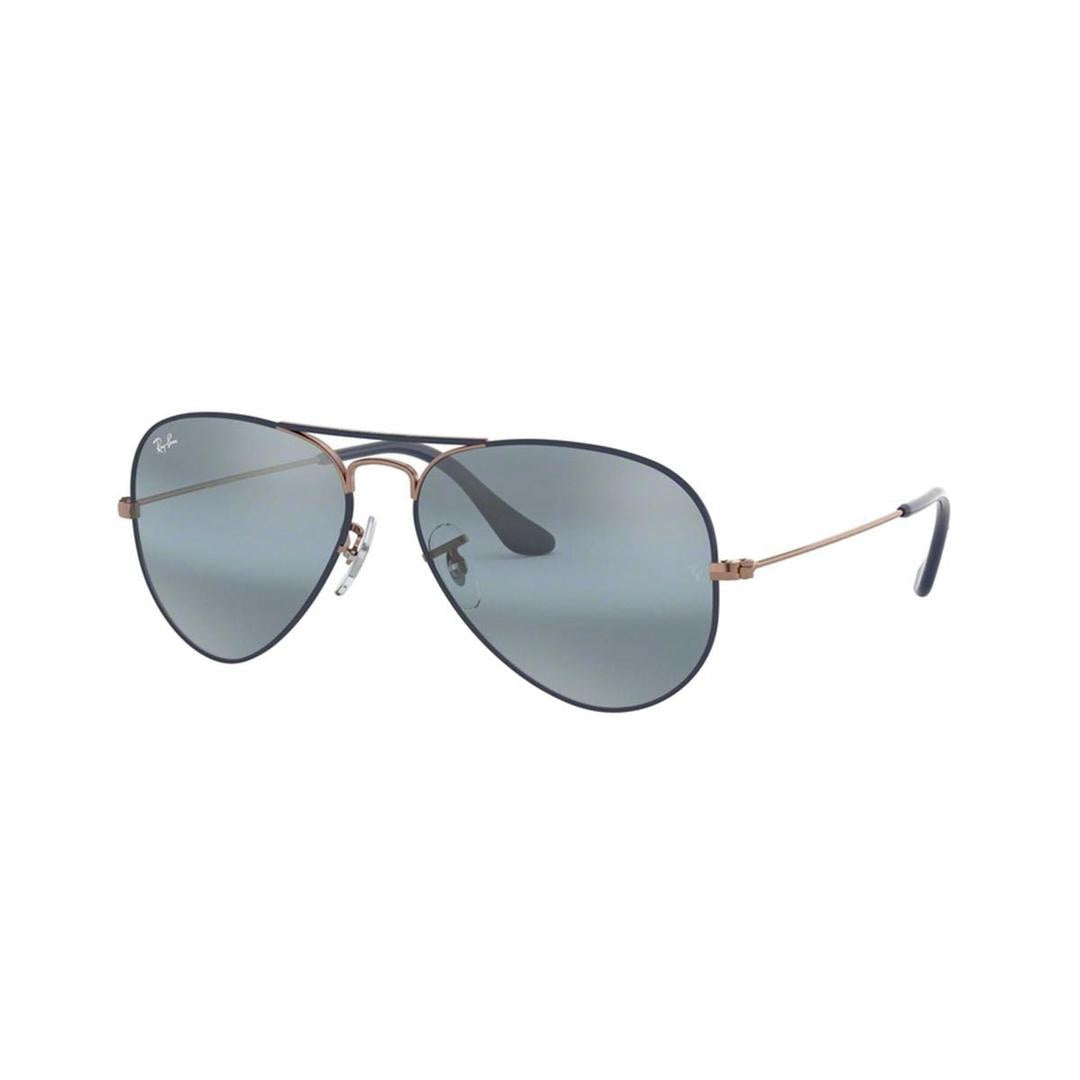 Sunglasses Ray-Ban RB 3025 9156AJ Aviator Large Metal Matte Dark