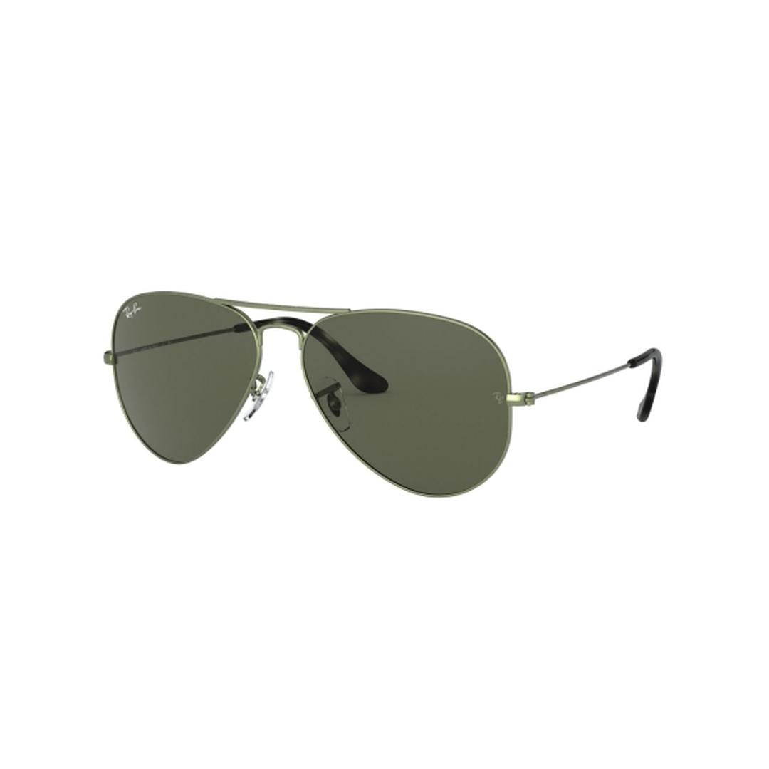 Ray-Ban Aviator Large Metal RB3025 Sunglasses Green Lenses RB3025 919131-55