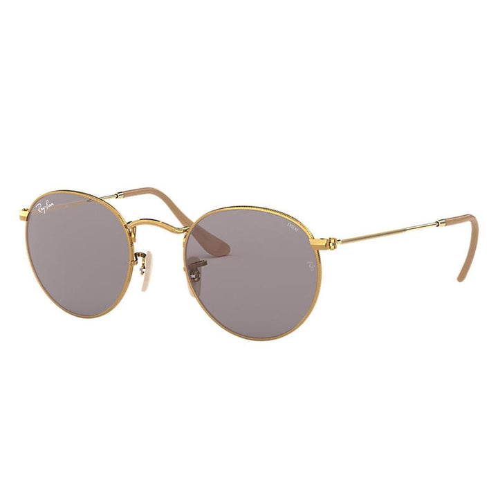 Ray-Ban Round Metal RB 3447 9064V8, ROUND Sunglasses, UNISEX, Available with Prescription
