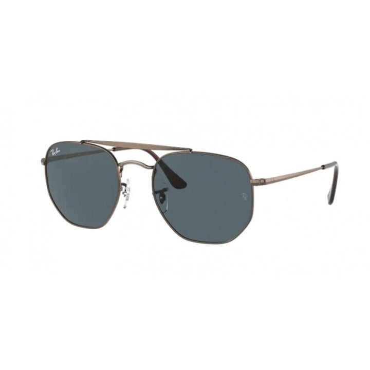 Ray-Ban Marshal RB3648 Sunglasses Dark Blue Lenses Antique Copper 51 RB3648-9230R5-51