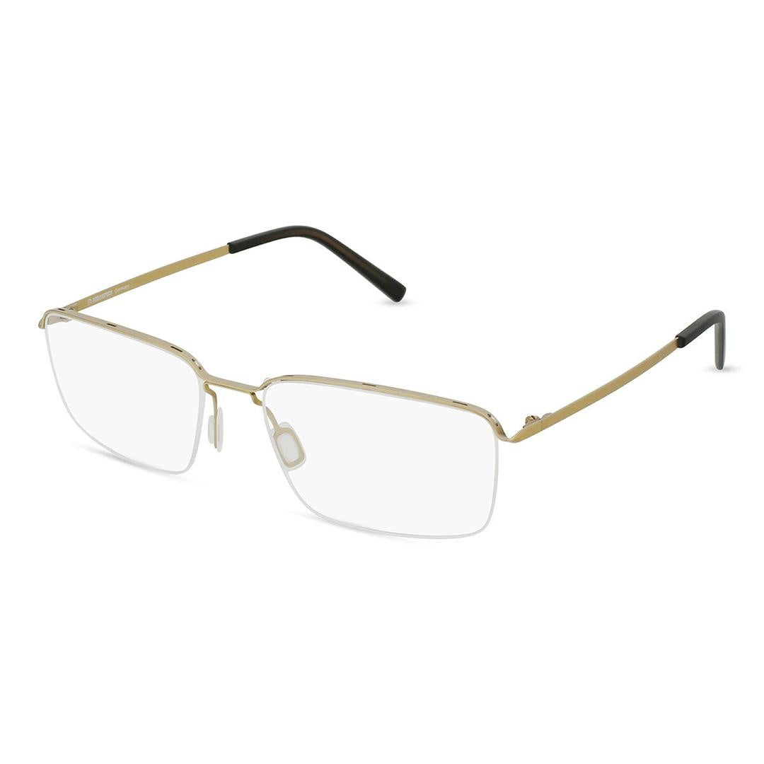 Rodenstock R2636 C Men's Glasses Gold Size 55 - Free Lenses - HSA/FSA Insurance - Blue Light Block Available