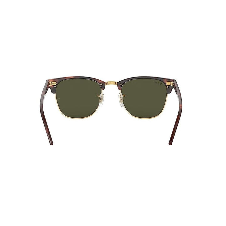 Ray-Ban Clubmaster 0RB3016 Sunglasses W0366 - Tortoise - Green Men Square