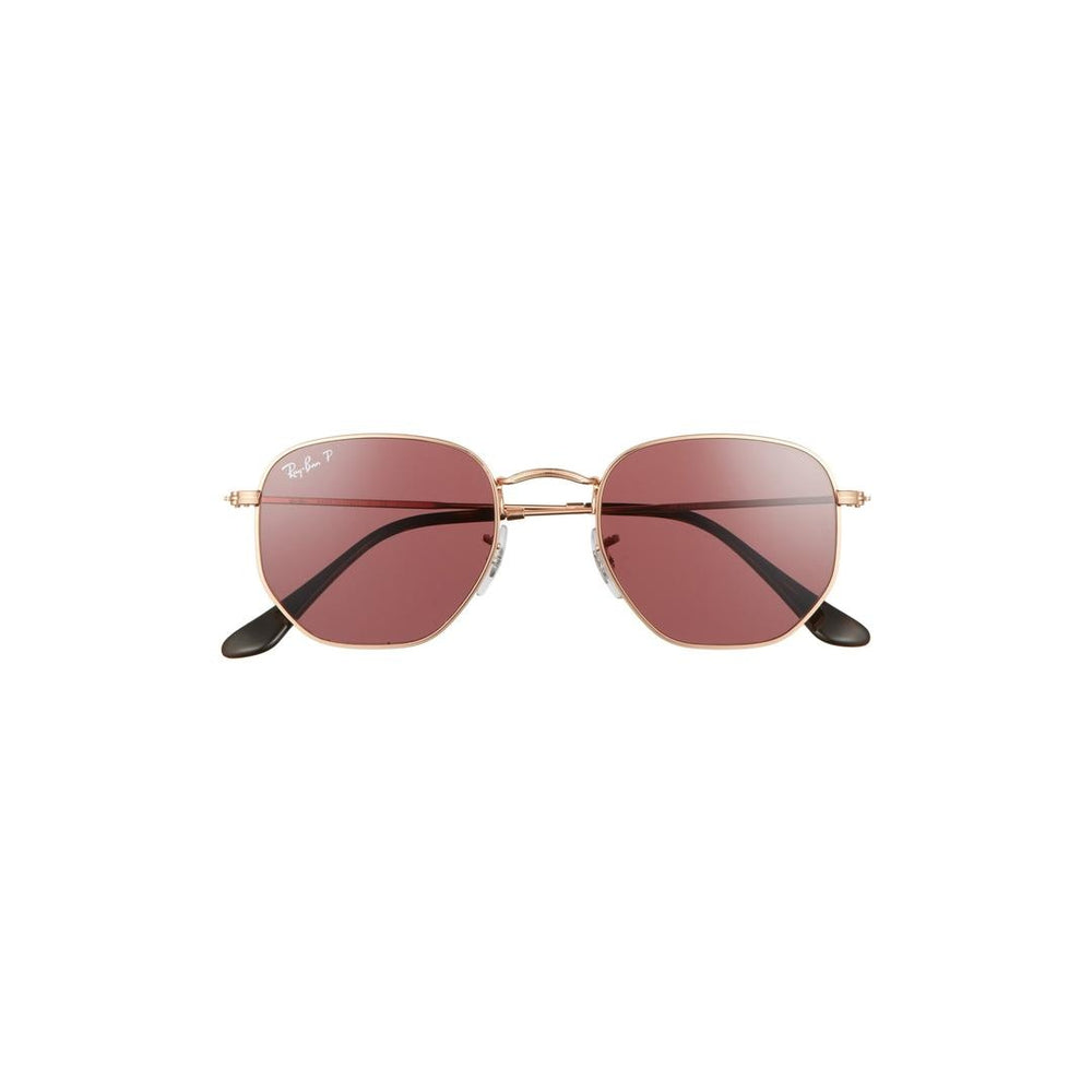 Ray-Ban Hexagonal RB 3548N 9202AF, ROUND Sunglasses, UNISEX, Polarised, Available with Prescription