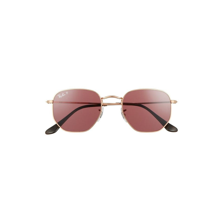 Ray-Ban Hexagonal RB 3548N 9202AF, ROUND Sunglasses, UNISEX, Polarised, Available with Prescription