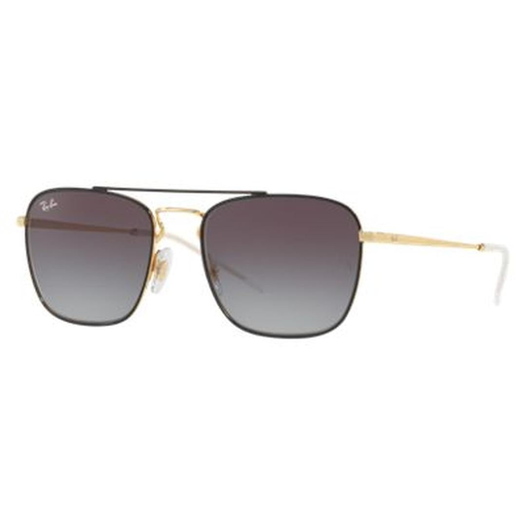 Ray-Ban 3588 Sunglasses 90548G - Black - Grey Gradient Dark Grey Men Square