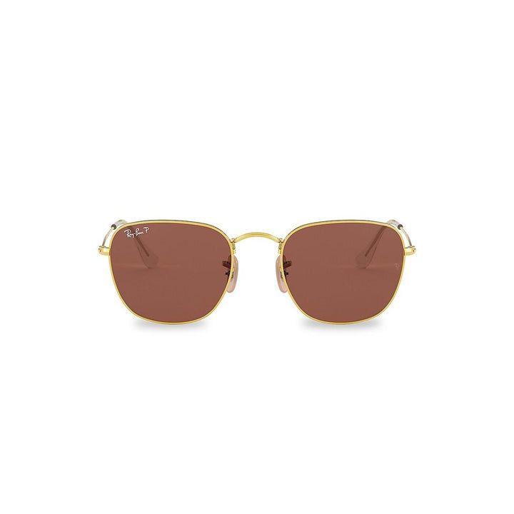Ray-Ban Frank 3857 Sunglasses 9196AF - Gold Legend - Polar Purple Unisex Square