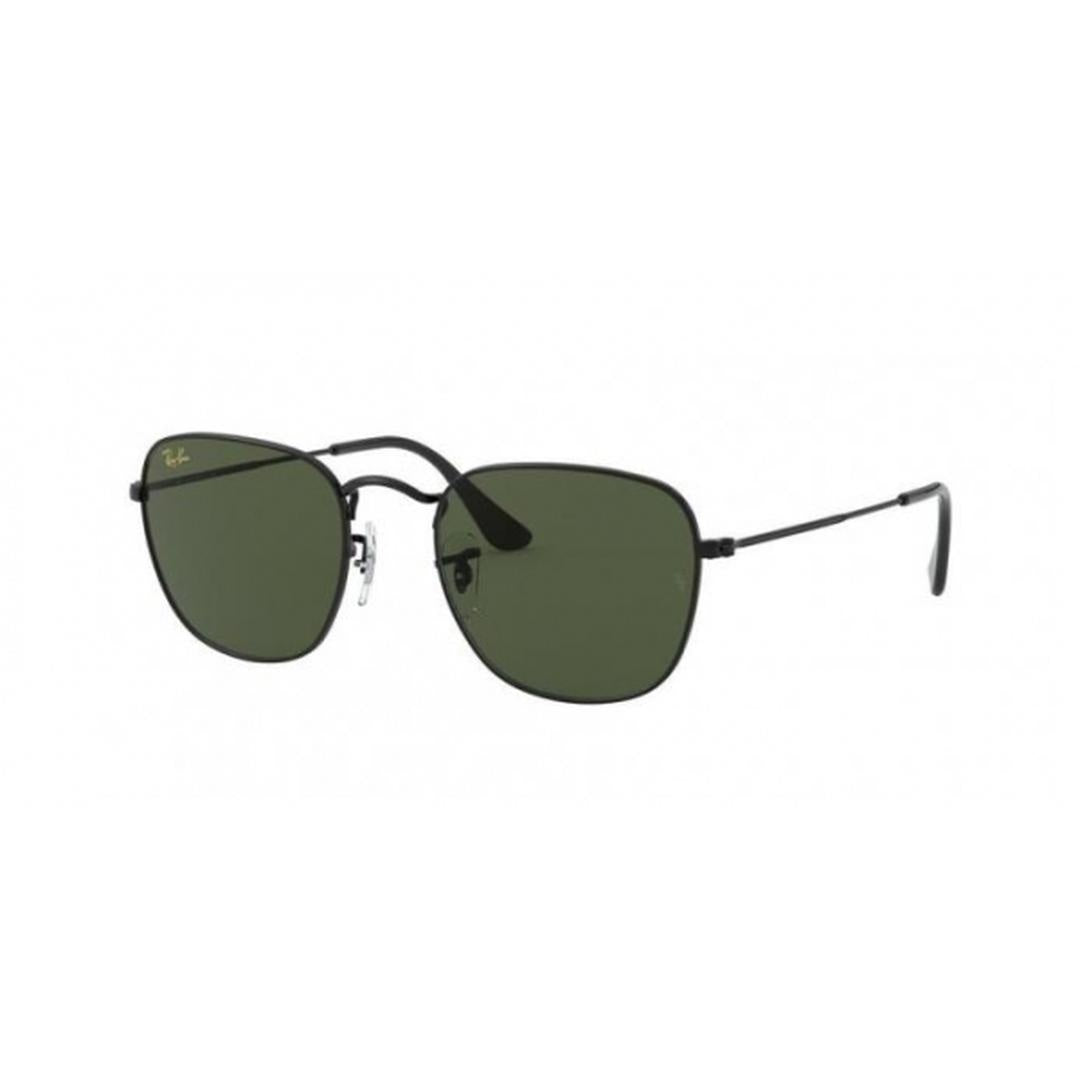Ray-Ban Round Polished Black Green G-15 Sunglasses