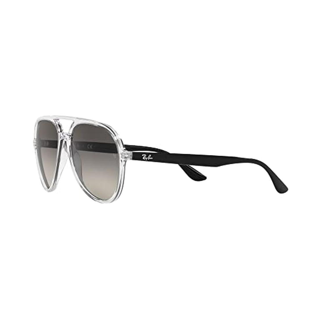 Ray-Ban 4376 Sunglasses 647711 - Clear - Grey Gradient Unisex Pilot