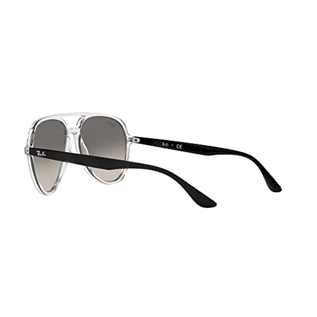 Ray-Ban 4376 Sunglasses 647711 - Clear - Grey Gradient Unisex Pilot