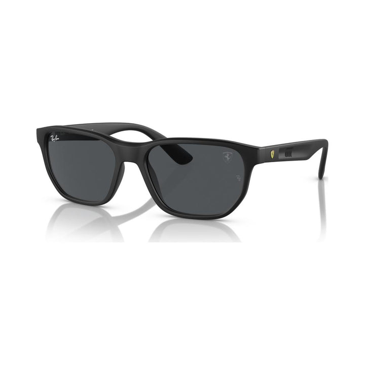 Ray-Ban Men's Rb4404M Scuderia Ferrari Collection Sunglasses, Grey, Medium