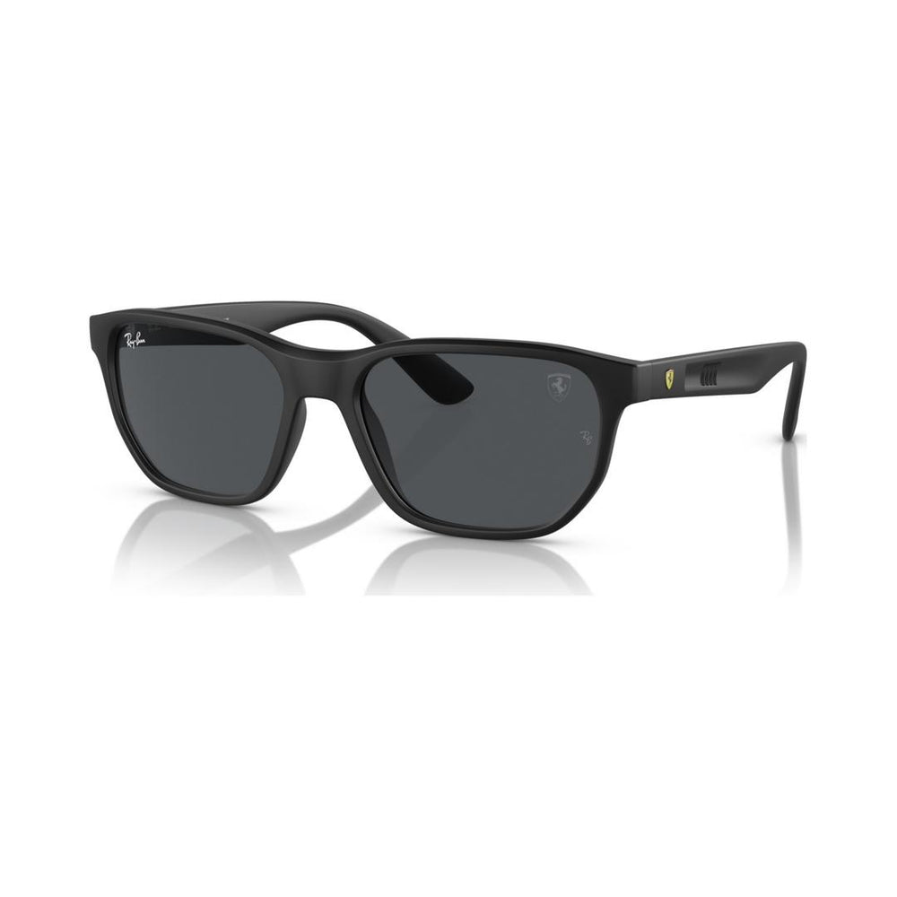 Ray-Ban Men's Rb4404M Scuderia Ferrari Collection Sunglasses, Grey, Medium