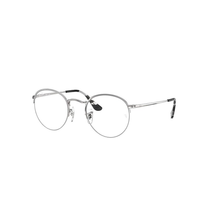 RayBan VISTA 0RX3947V2501 Unisex Round Silver 51-22-145