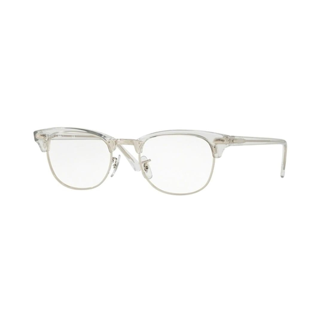 Ray-Ban Clubmaster 5154 Eyeglasses 2001 - Clear Unisex Square