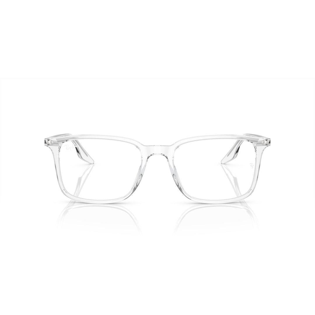 Ray-Ban 5421 Eyeglasses 2001 - Transparent - Clear Unisex Rectangle