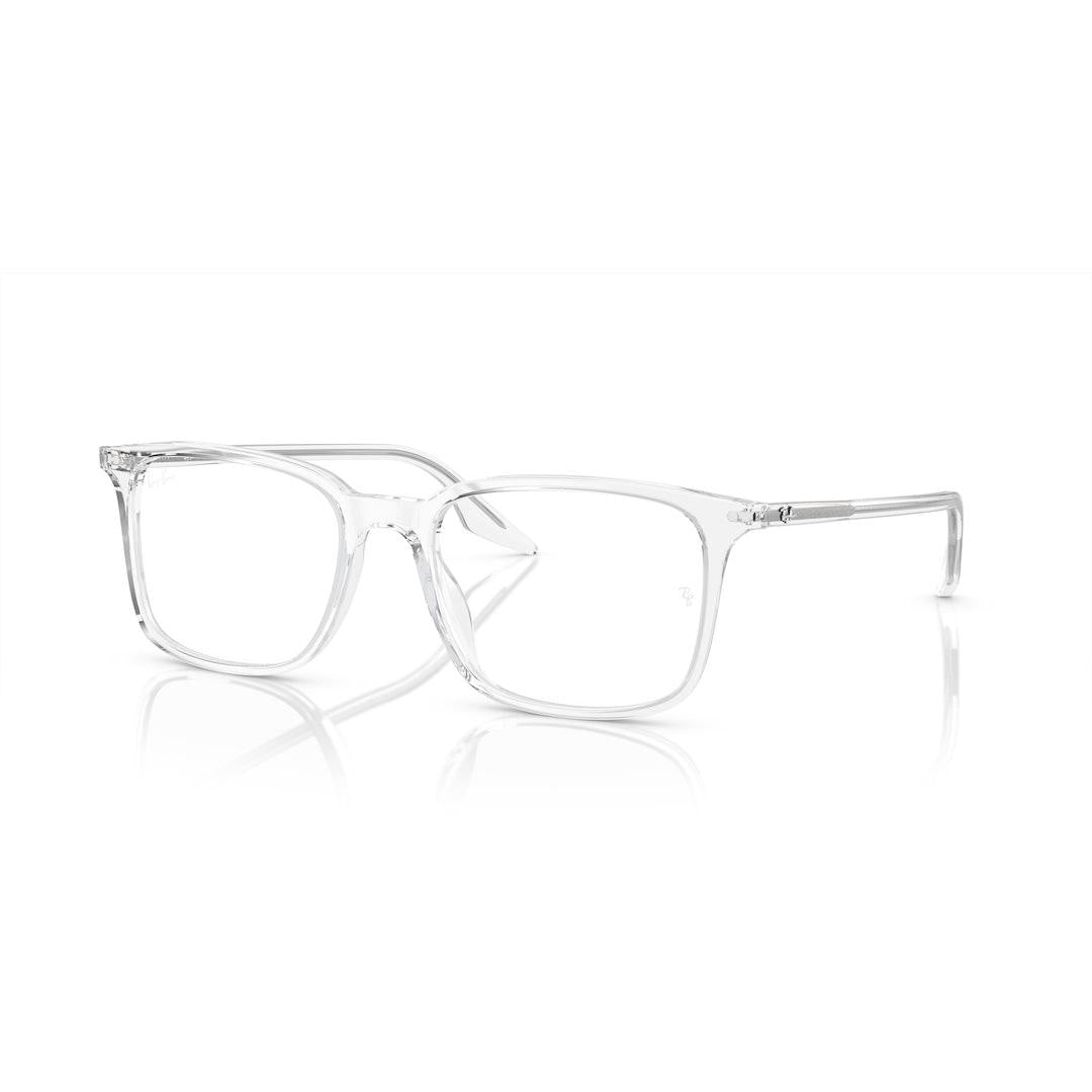 Ray-Ban 5421 Eyeglasses 2001 - Transparent - Clear Unisex Rectangle