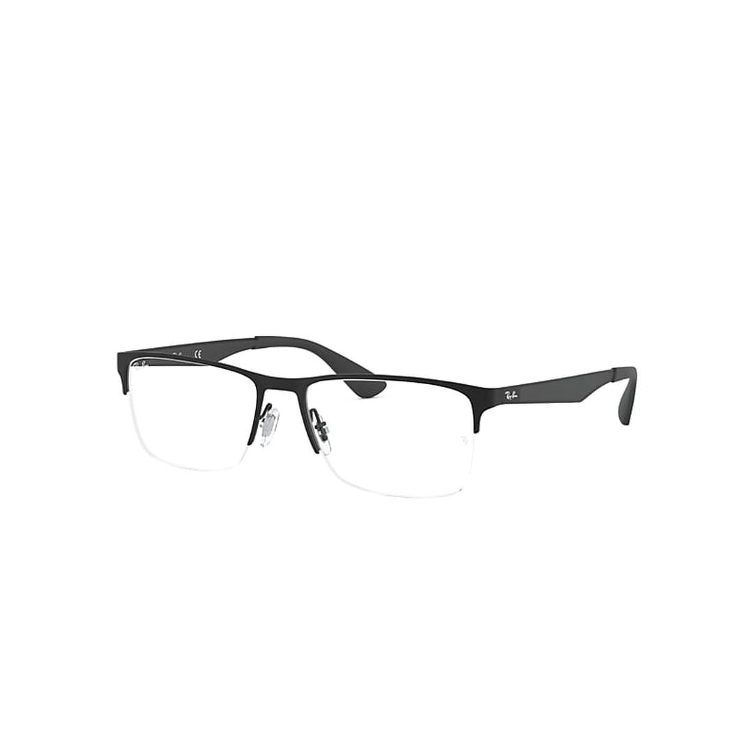 Ray-Ban 6335 Eyeglasses 2503 - Black Men Rectangle