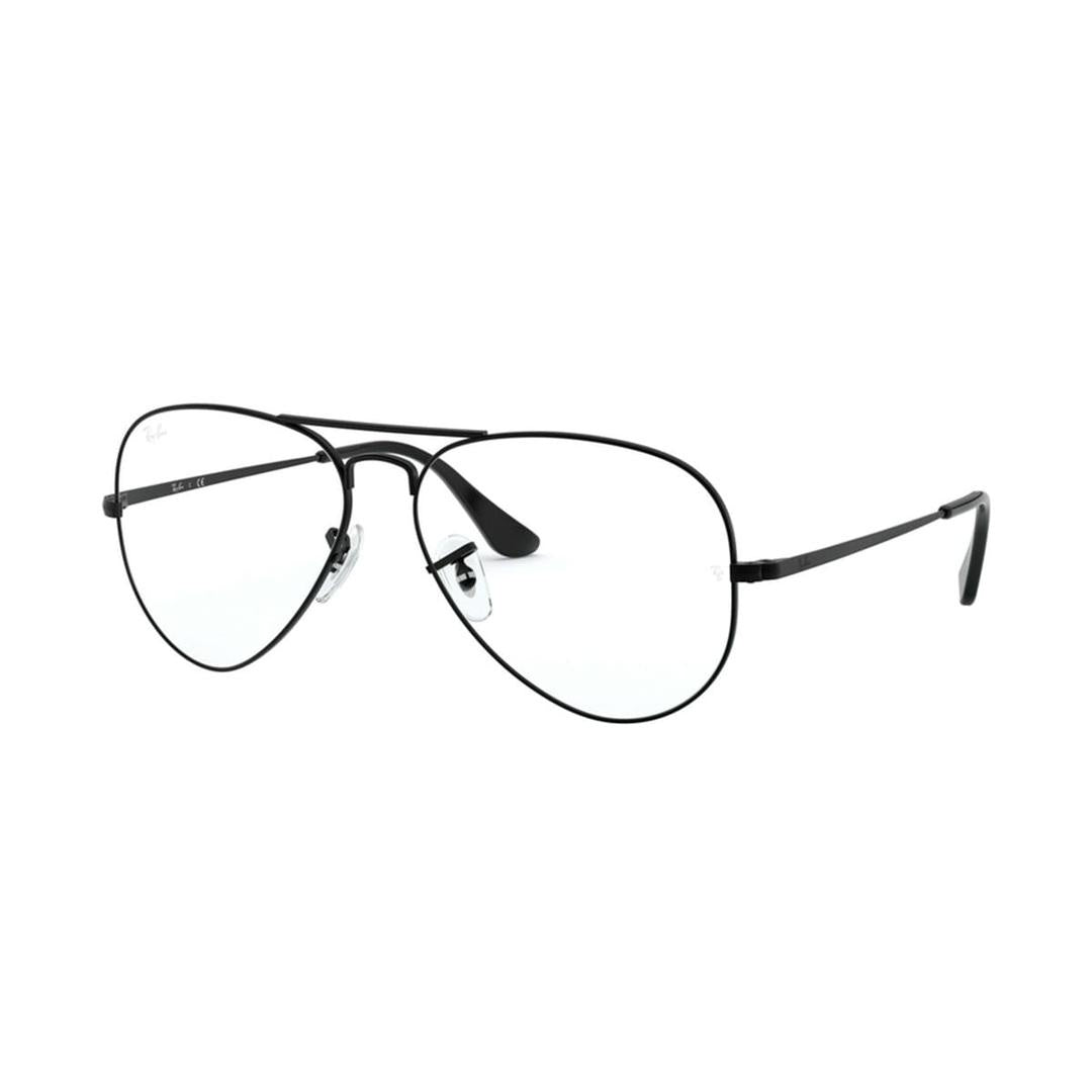 Ray-Ban Aviator 6489 Eyeglasses 2503 - Black Unisex Pilot