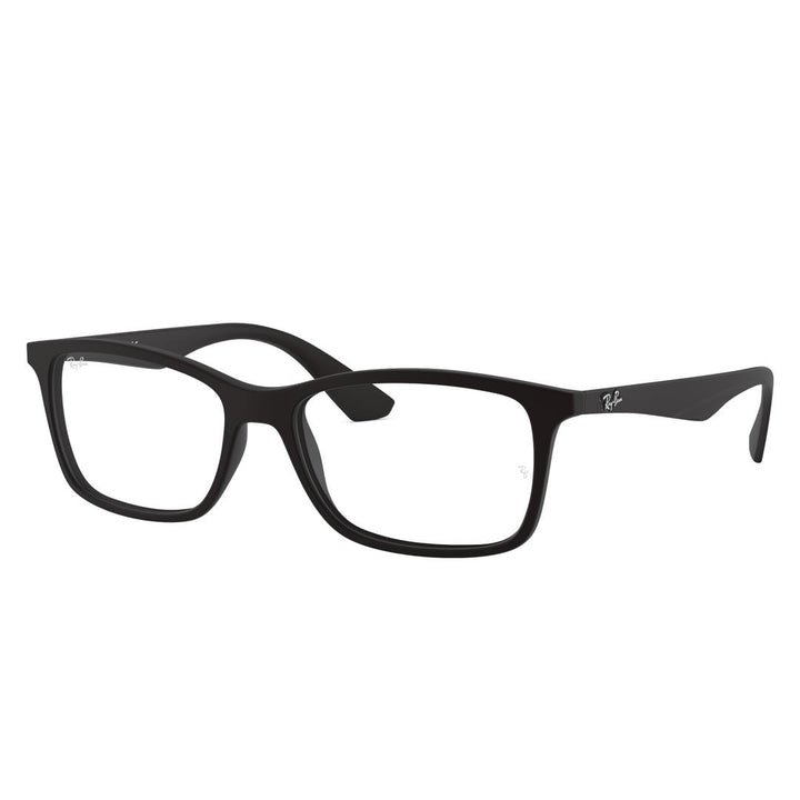 Ray-Ban 7047 Eyeglasses 5196 - Black Men Rectangle