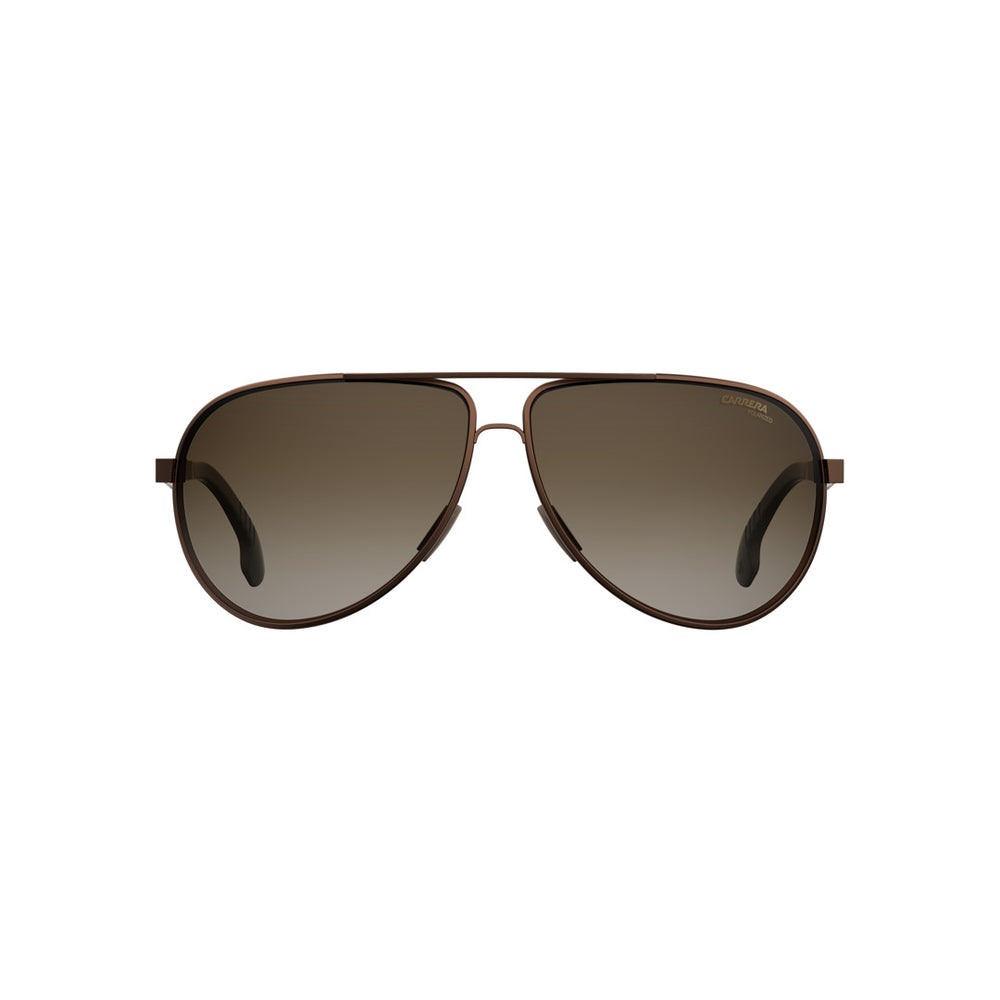 Carrera 8023/S 200078003659o Metal Sunglass Frames For Men Full Rim Pilot Matte Black With Gradient Grey Shaded Non-Polarized 65-11-130