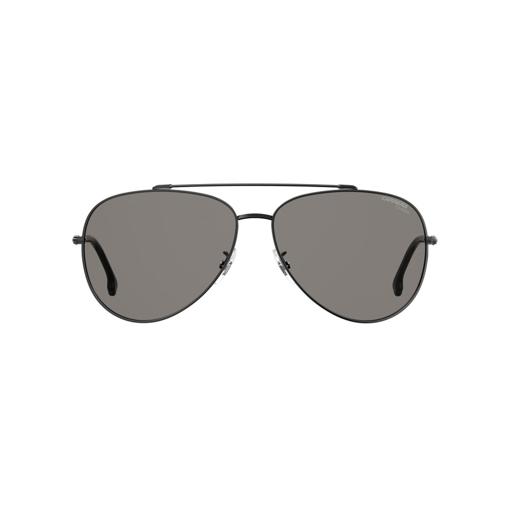 Carrera 183/F/S 2014036lb62t4 Metal Sunglass Frames For Men Full Rim Pilot Ruthenium With Flash Mirror Silver Mirror Non-Polarized 62-14-145