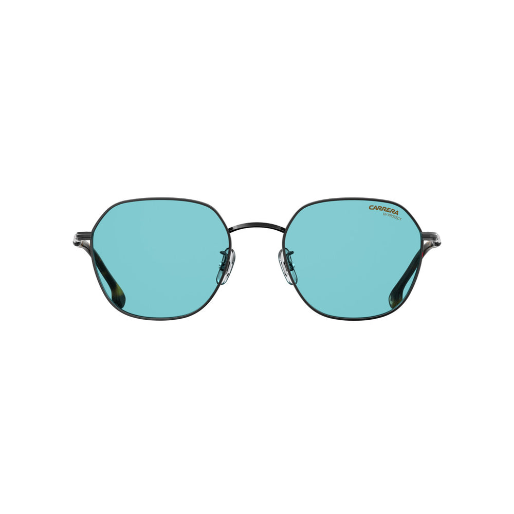 Carrera 90/S 24754600365hd Metal Sunglass Frames For Men Rimless Pilot Matte Black With Gradient Grey Shaded Non-Polarized 50-19-145