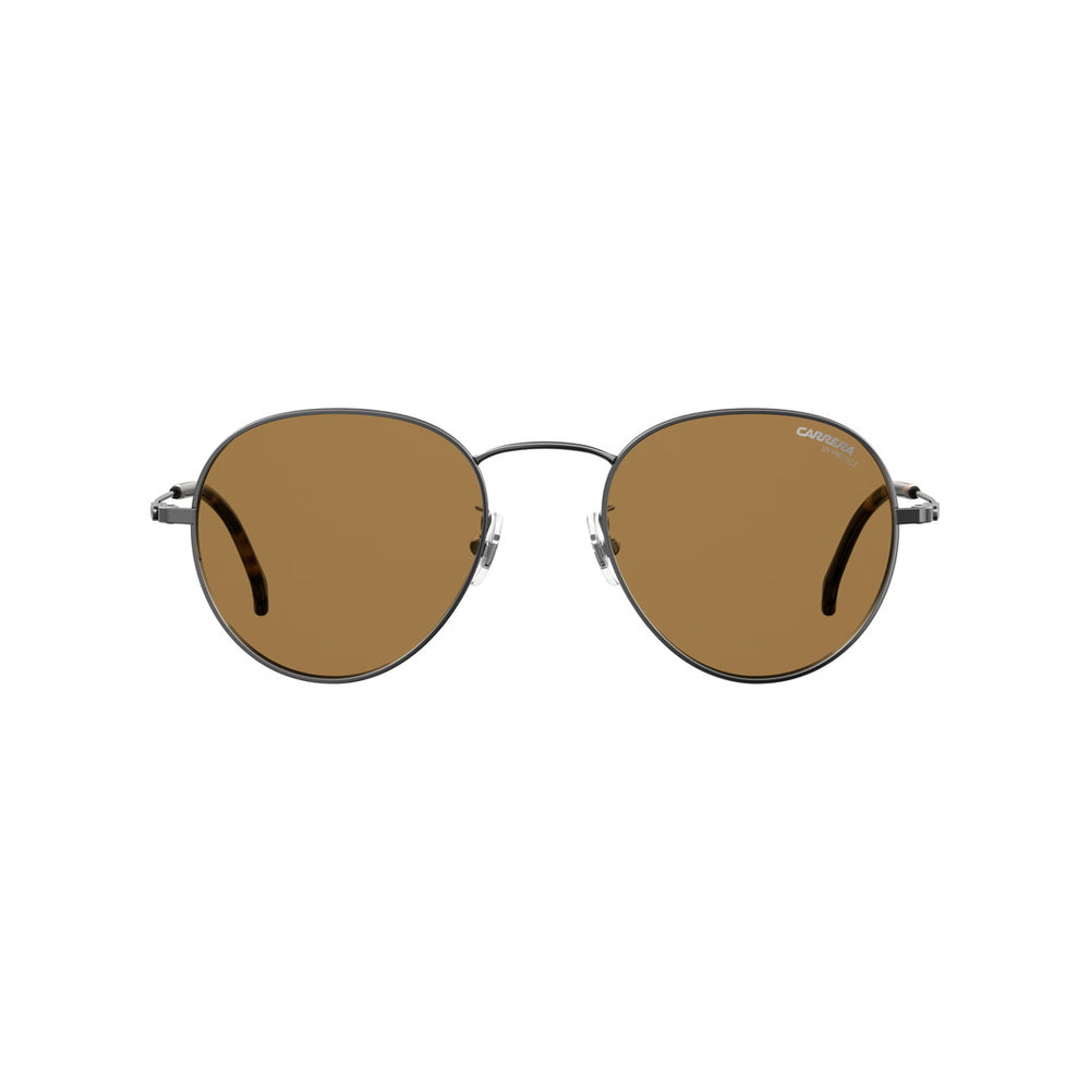 Carrera 216/G/S 202479j5g52qt Metal Sunglass Frames For Unisex Adult Full Rim Panthos Gold With Solid Tint Green Non-Polarized 51-20-145