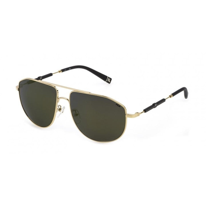 Fila SFI117V 300G Men's Sunglasses Gold Size 58
