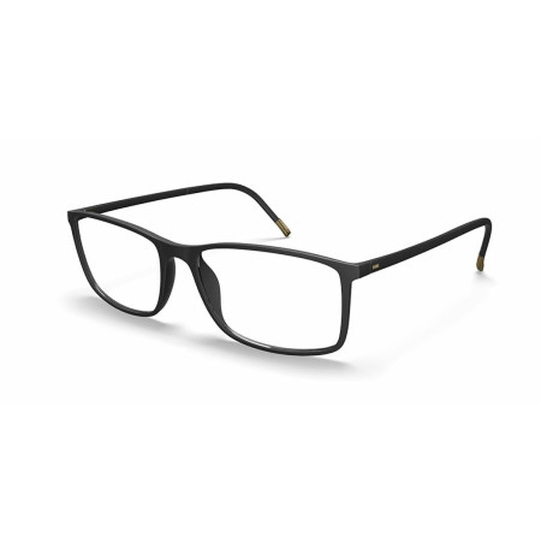 Silhouette SPX Illusion Fullrim 2934 Eyeglasses 9030 - Black Unisex Rectangle