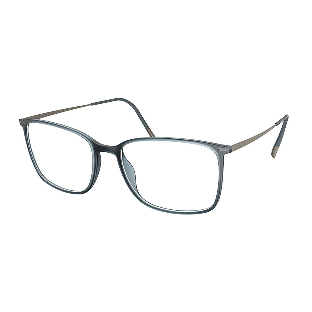 Silhouette Illusion Lite 2932 5060 Men's Glasses Green Size 55 - Free Lenses - HSA/FSA Insurance - Blue Light Block Available
