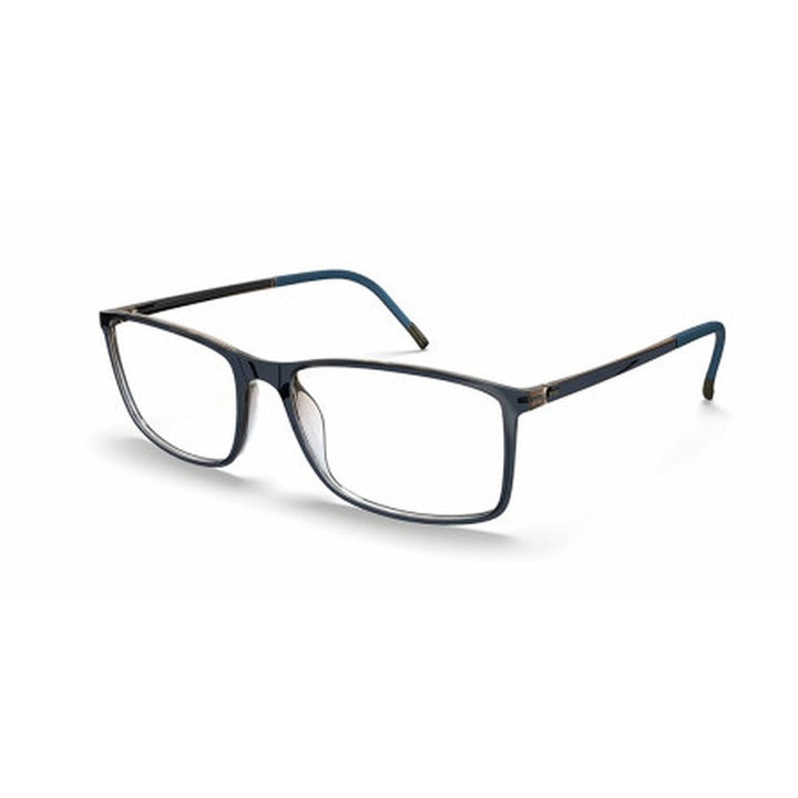 Silhouette SPX Illusion 2934 5010 Men's Glasses Blue Size 54 - Free Lenses - HSA/FSA Insurance - Blue Light Block Available