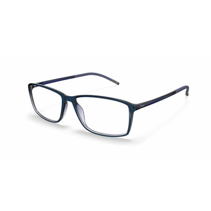 Silhouette SPX Illusion Fullrim 2942 Eyeglasses 4510 - Blue Unisex Rectangle