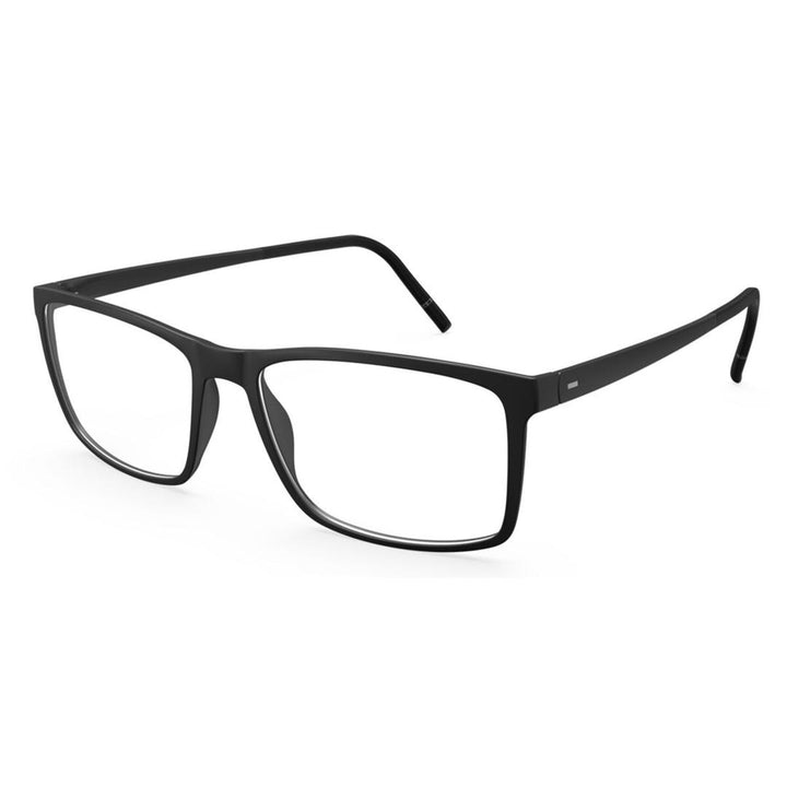 Silhouette Vivid Sky FR 2956/75 9060 Men's Glasses Black Size 55 - Free Lenses - HSA/FSA Insurance - Blue Light Block Available