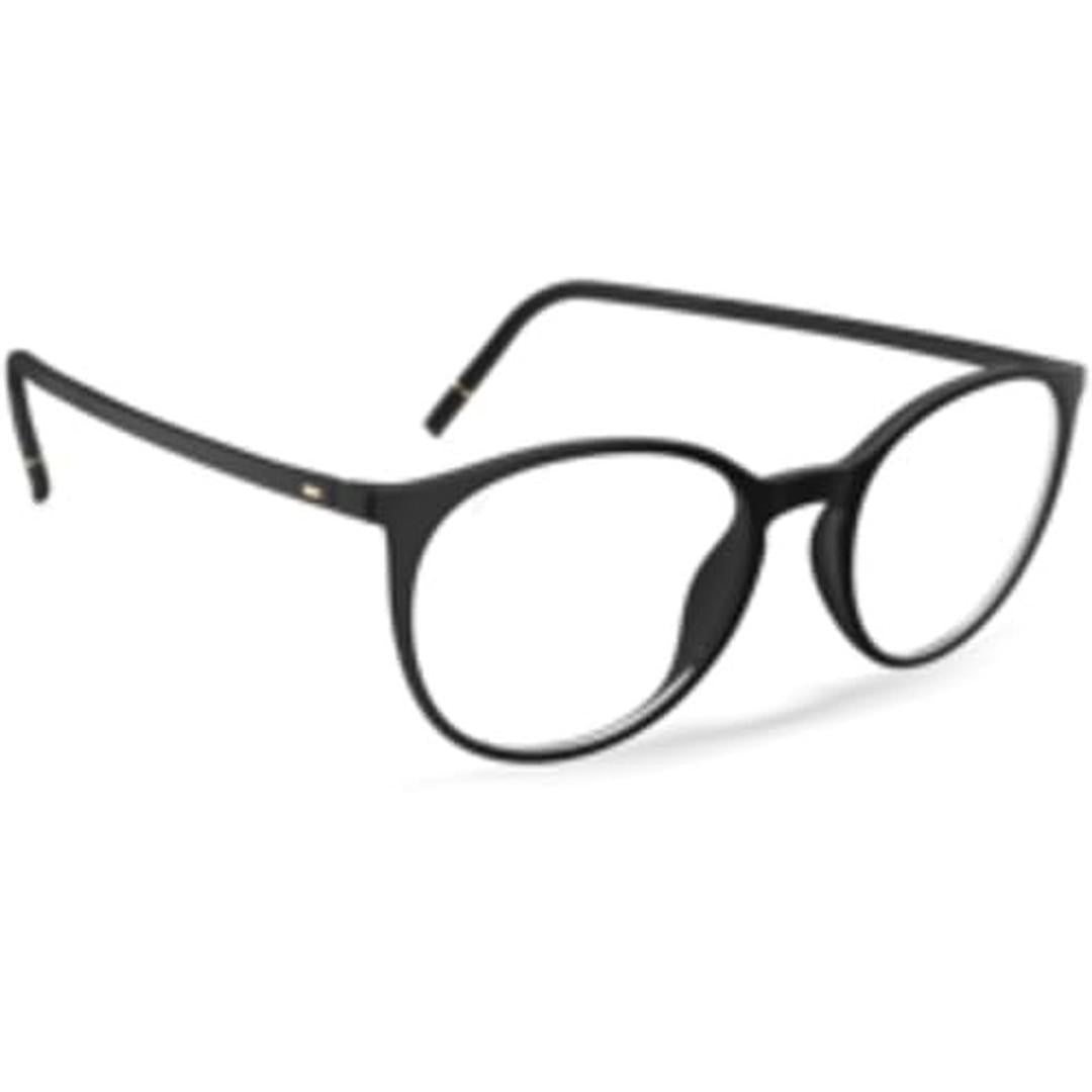 Silhouette SPX Illusion Full Rim 2960/75 9030 Women’s Glasses Black Size 48 - Free Lenses - HSA/FSA Insurance - Blue Light Block Available