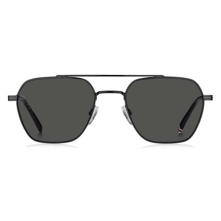 Tommy Hilfiger, Sunglasses, Male, Black, Size: 55 MM Stylish Sunglasses TH 2192/S