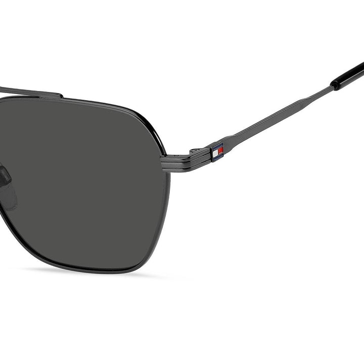 Tommy Hilfiger, Sunglasses, Male, Black, Size: 55 MM Stylish Sunglasses TH 2192/S